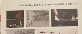 Wystawa "Mamo, ja nie chcę wojny!". - okupacja UA. 