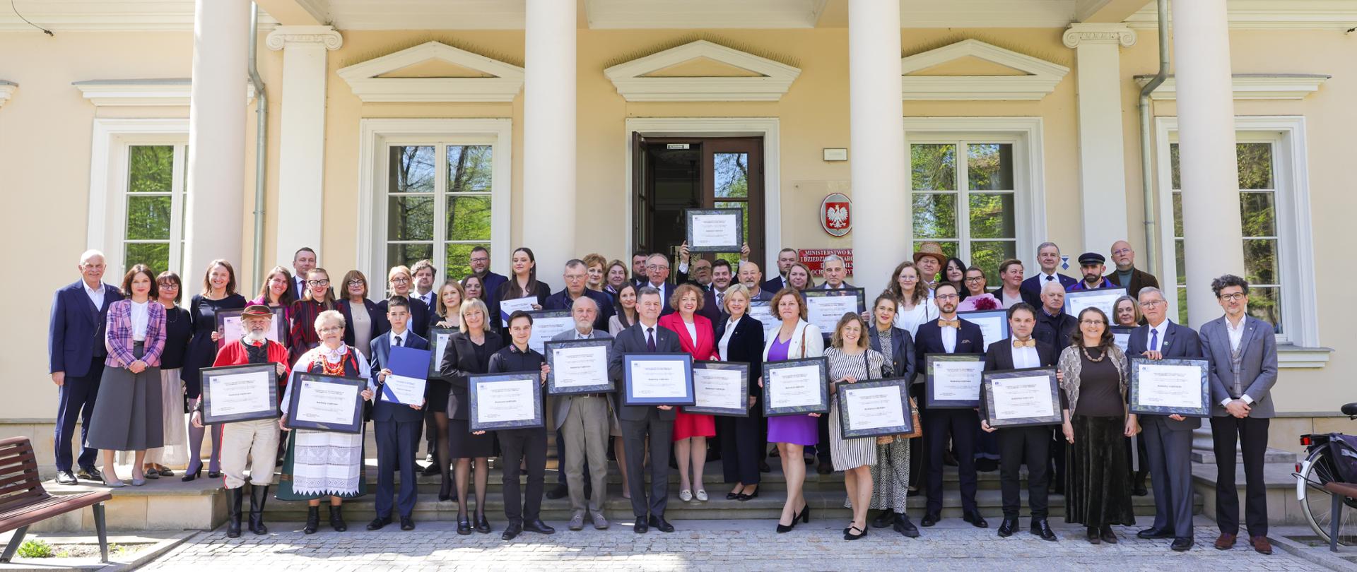 Plecionkarze odebrali certyfikat UNESCO, fot. Danuta Matloch/MKiDN
