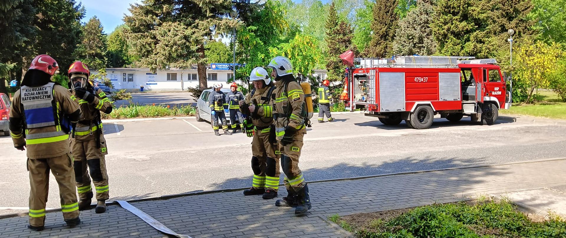Ćwiczenia na obiekcie Portu Kultury w Sandomierzu