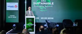 Minister Wojciech Balczun na Sustainable Economy Summit