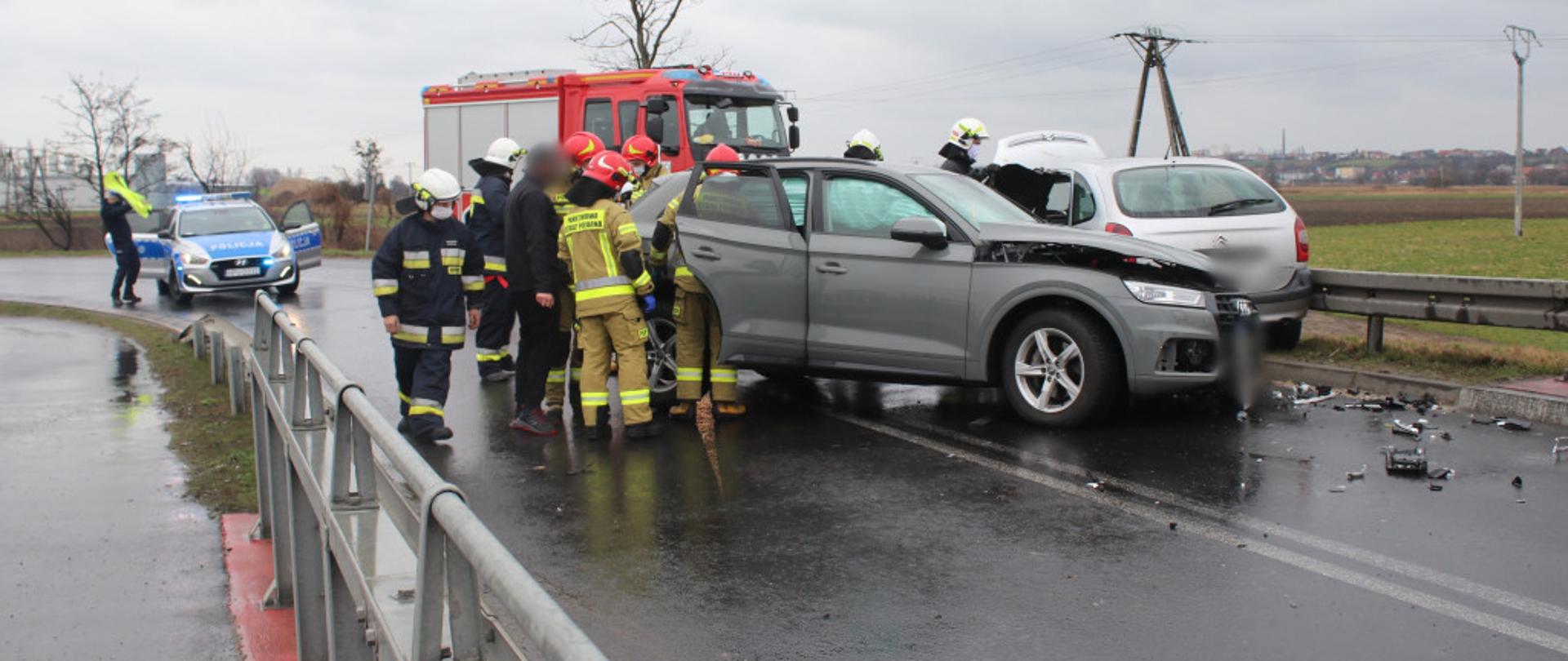 Kolizja drogowa Grabonóg