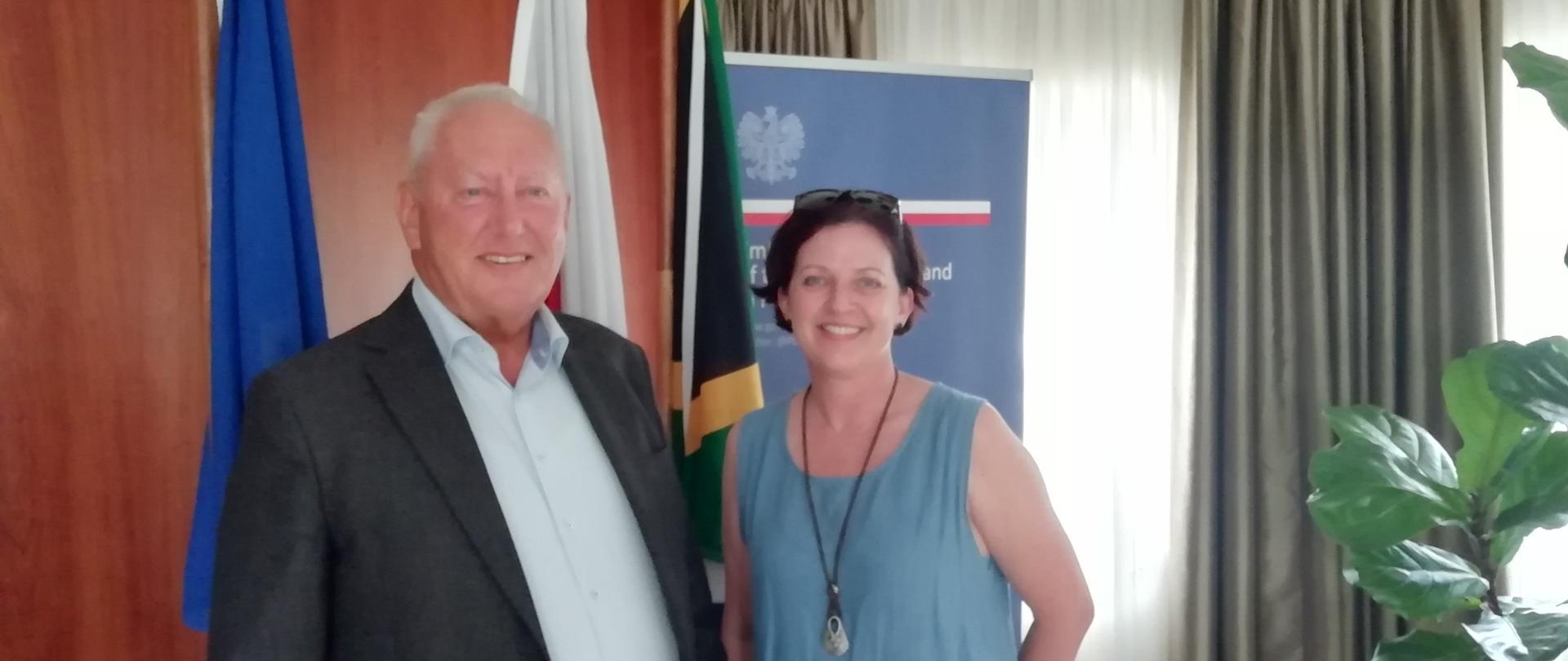 Ambassador Andrzej Kanthak and Mrs Joanna Holliday