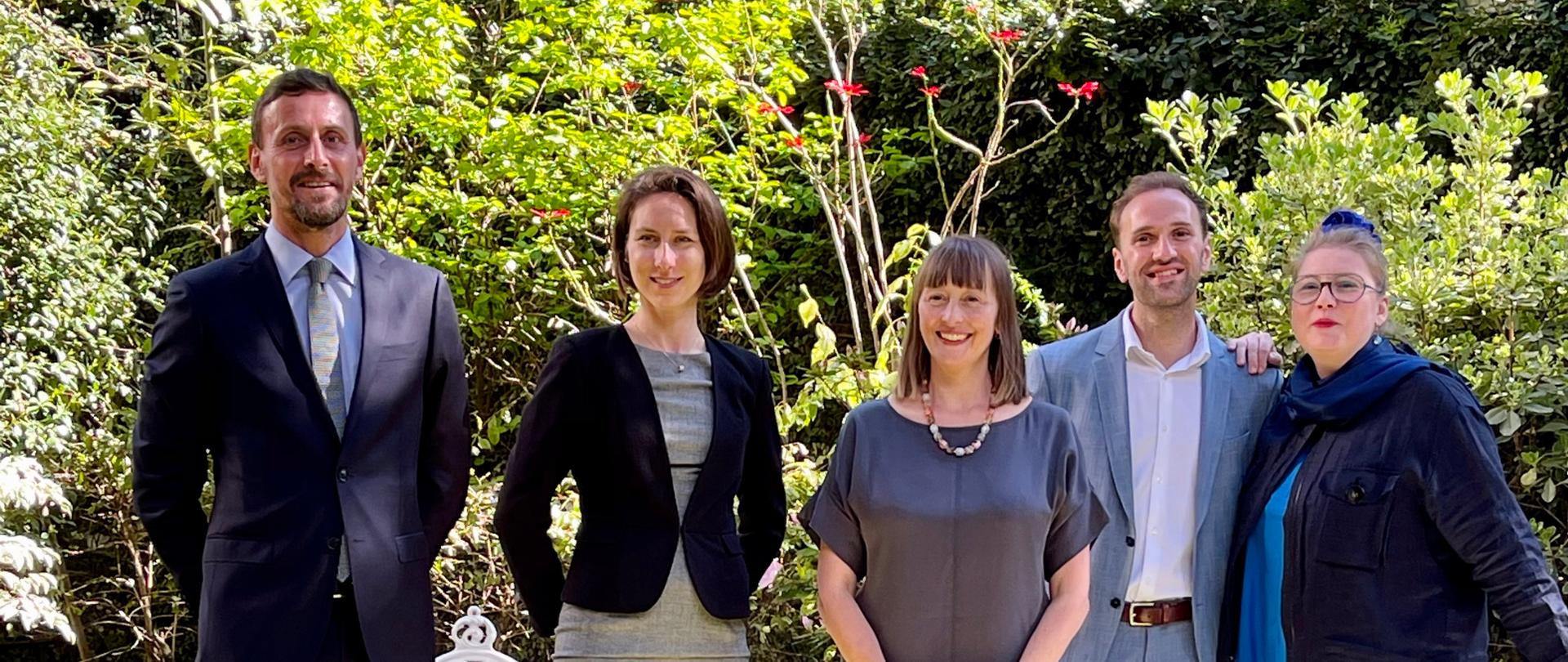 Wręczenie nagrody M. Holcowi