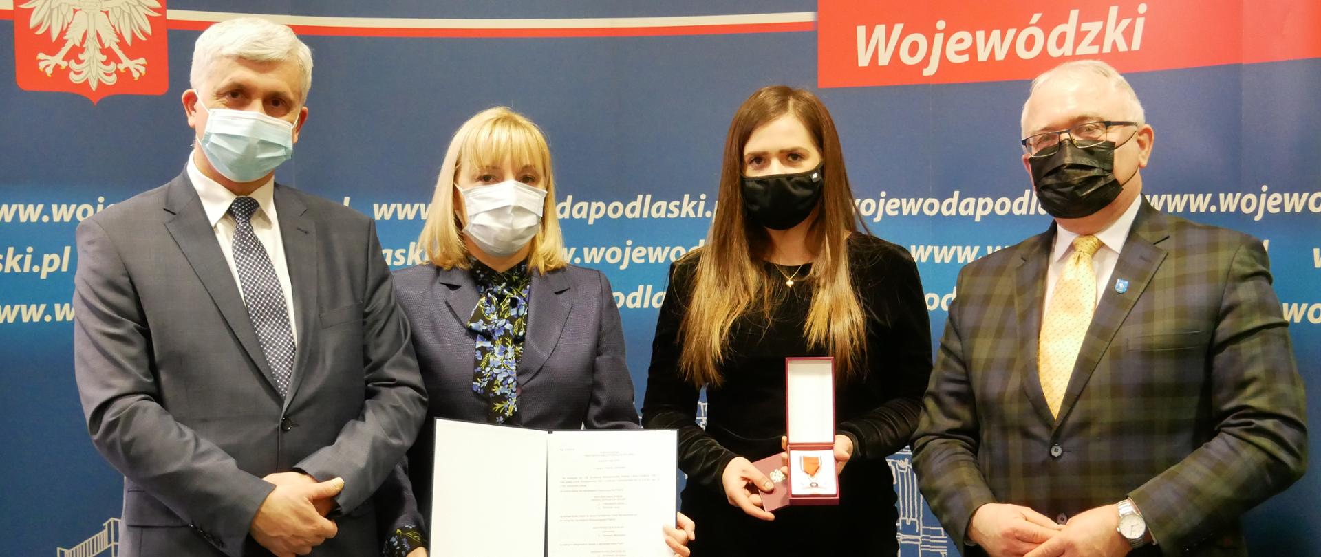 Krzyż Kawalerski Orderu Odrodzenia Polski dla Janiny Faszczewskiej