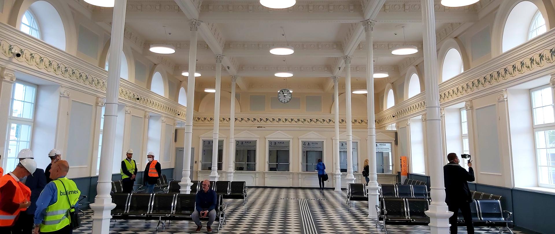 Wizytacja dworca PKP w Białymstoku