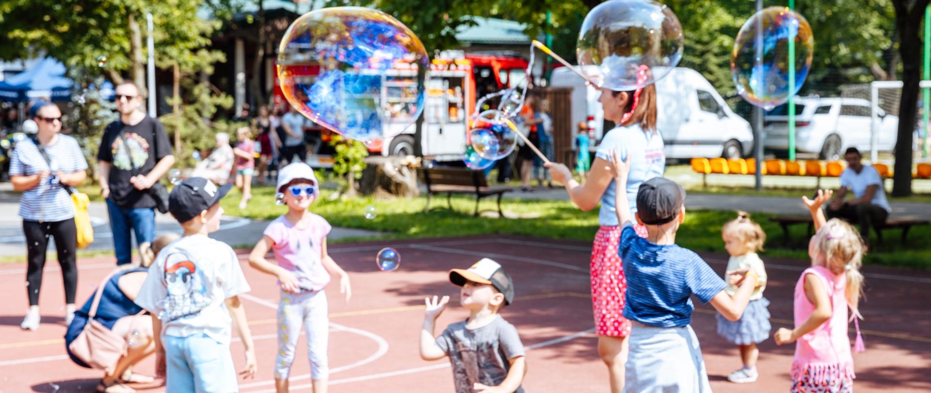 Piknik Rodzina 800+ w VII Ogrodzie Jordanowskim w Warszawie