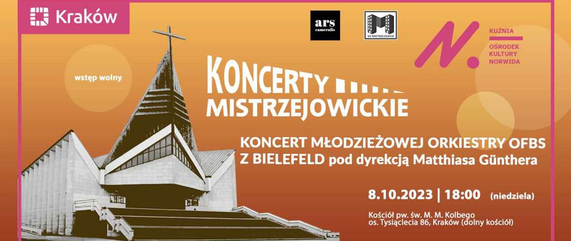 Zapowiedź koncertu OFBS w Mistrzejowicach.