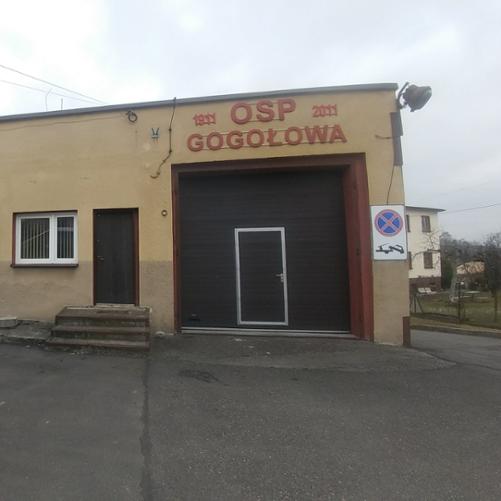 Zdjęcie prezentuje budynek jednostki OSP Gogołowa