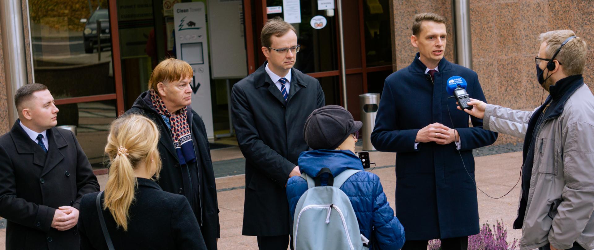 Briefing prasowy dot. spotkań z mieszkańcami Białegostoku i okolic w sprawie rządowego programu Czyste Powietrze