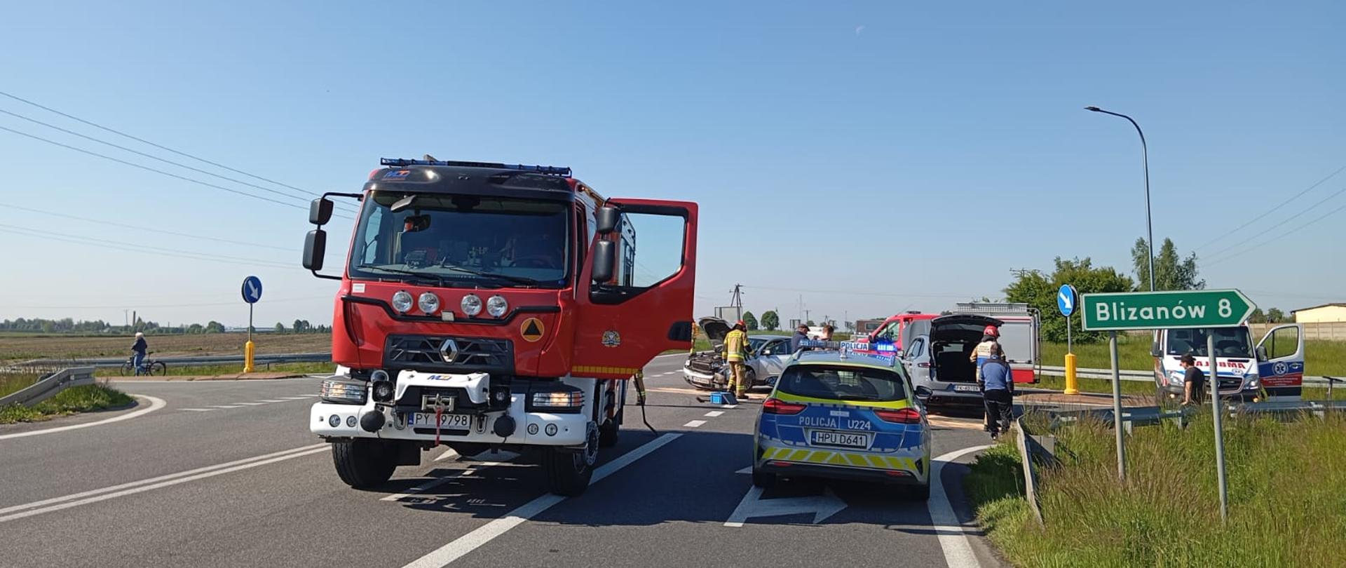 Kolizja drogowa w miejscowości Wyrów 20.05.2025