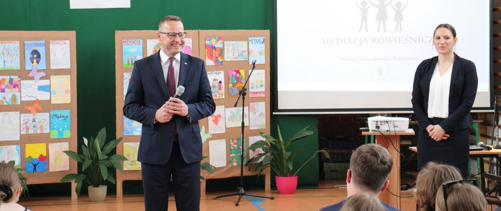 Wiceminister Marcin Romanowski 