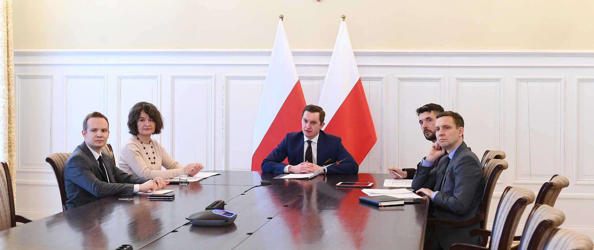 Wiceminister Sebastian Kaleta. 