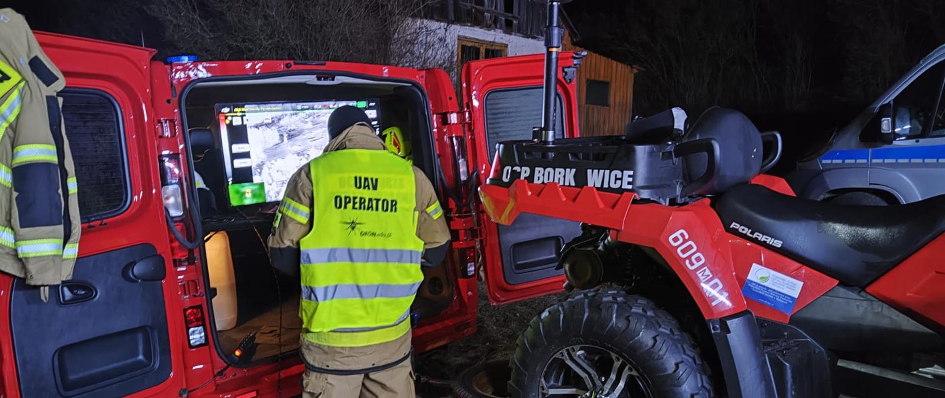 30.12.2022 Brzezinki fot. mł. kpt. Jakub Wrzosek