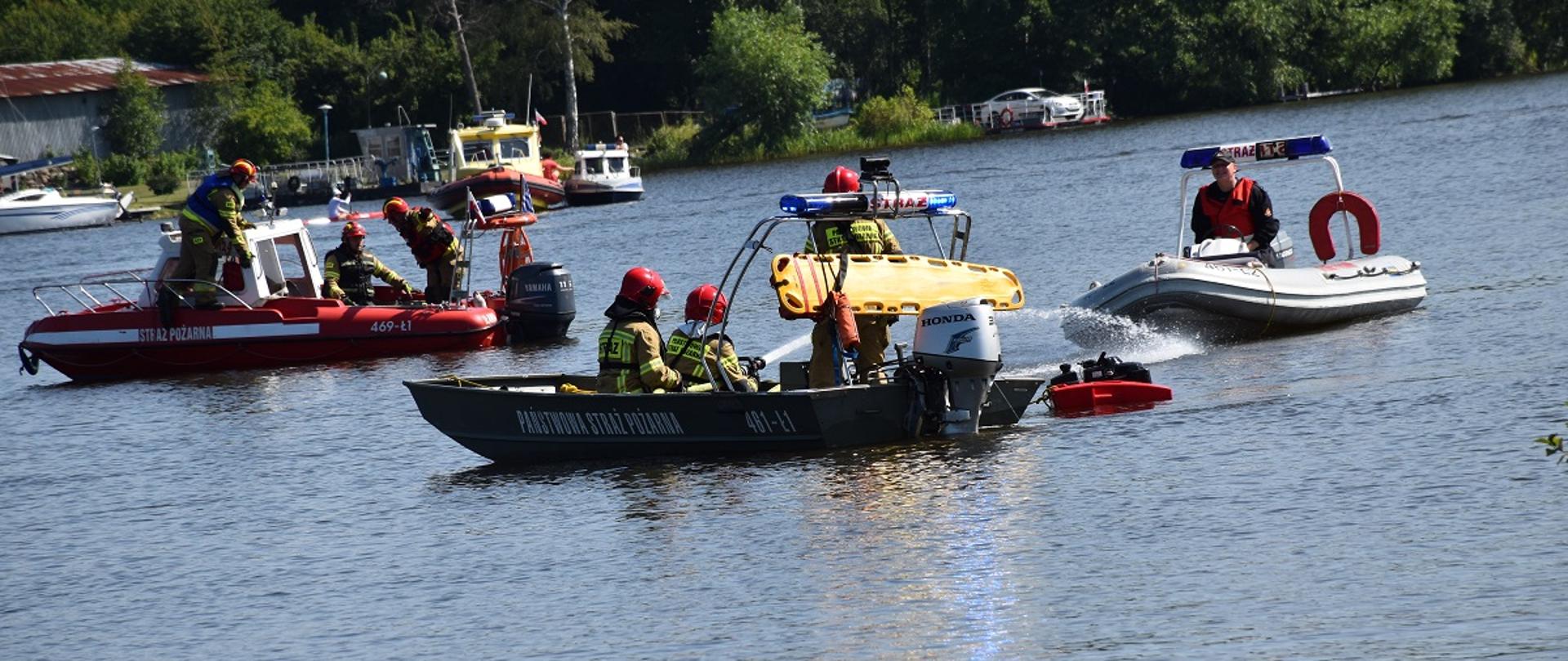 Gaszenie jednostek z użycie pomp pływających 