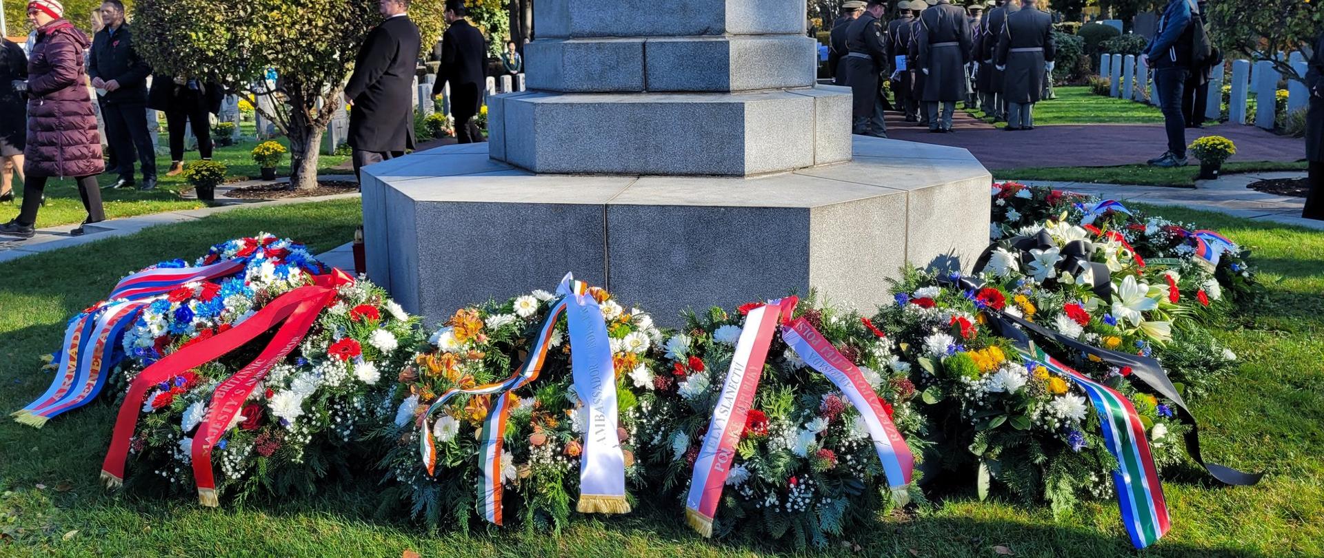 Hołd dla polskich lotników i żołnierzy sojuszniczych