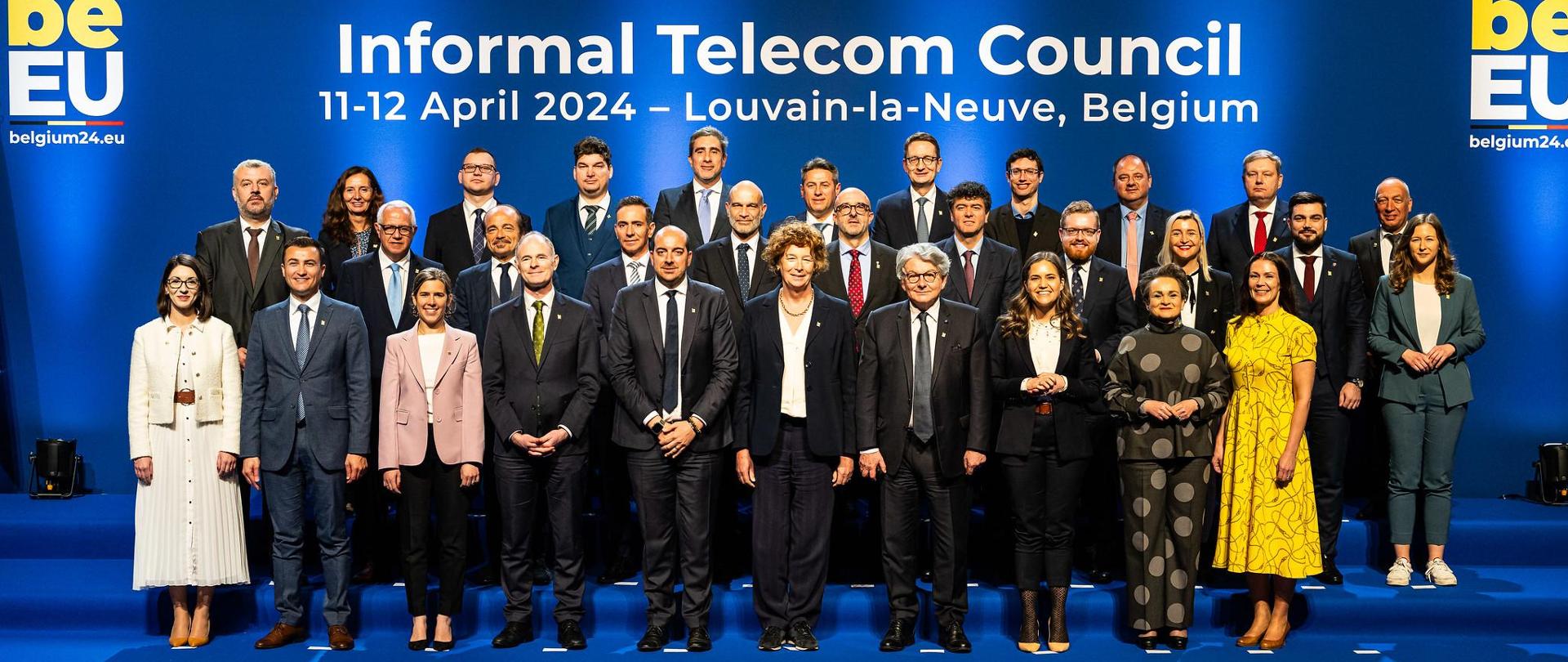 Nieformalne spotkanie ministrów telekomunikacji UE w Belgi