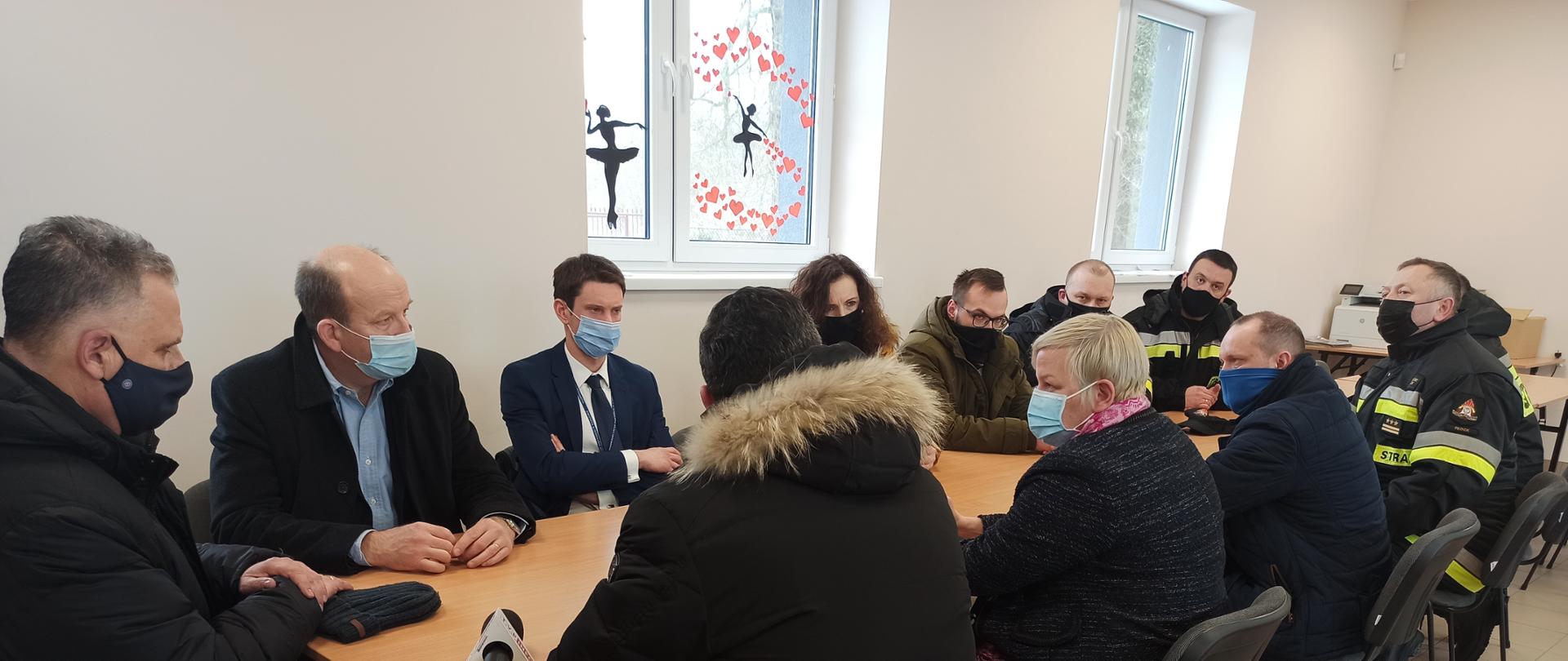 Robocza wizyta wojewody mazowieckiego w Kępie Polskiej