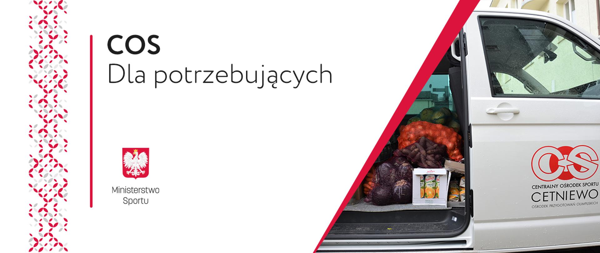 Centralny Ośrodek Sportu przekazuje żywność