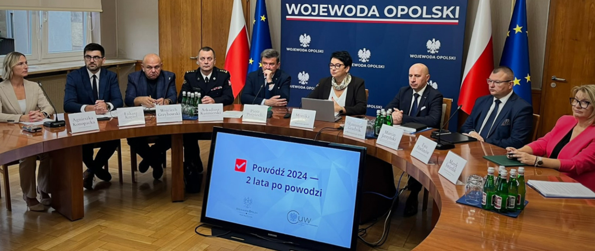 Spotkanie prasowe u Wojewody Opolskiego