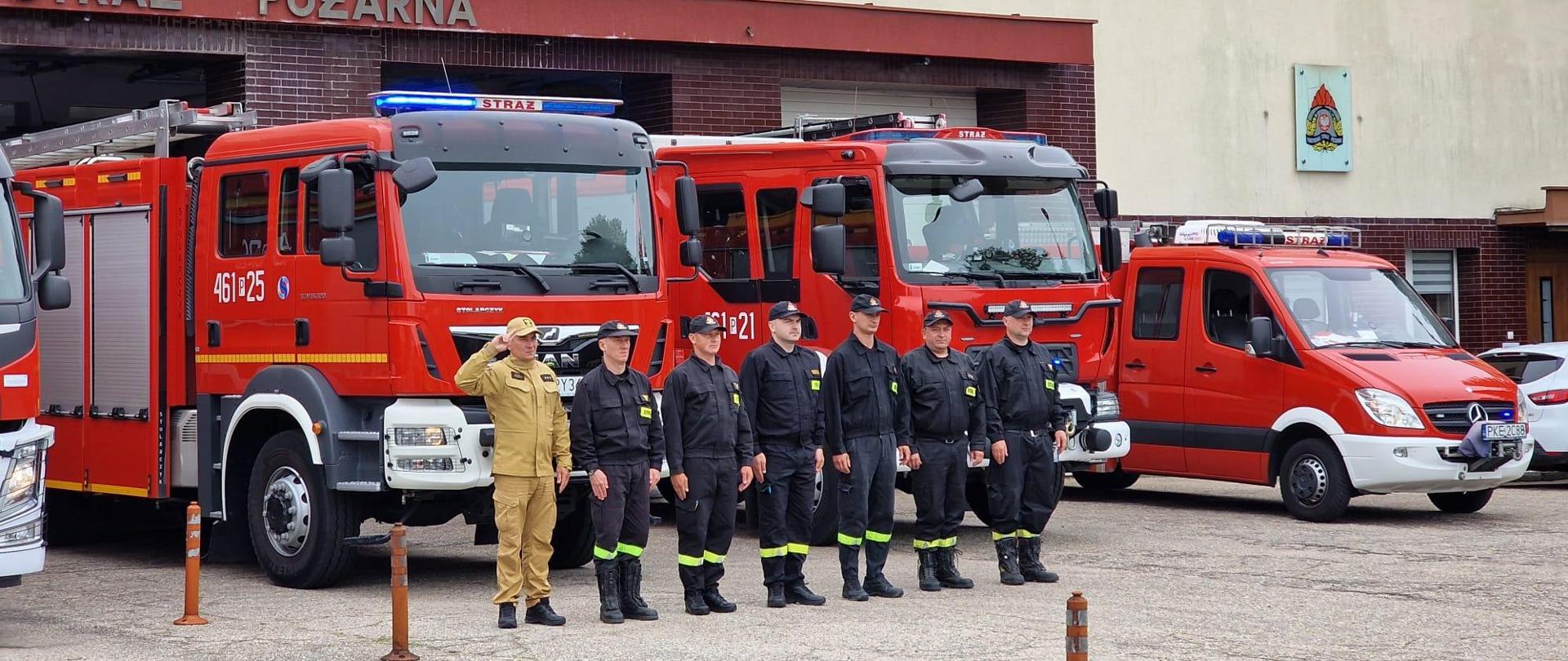 Strażacy oddali hołd sierżantowi Mateuszowi Sitkowi