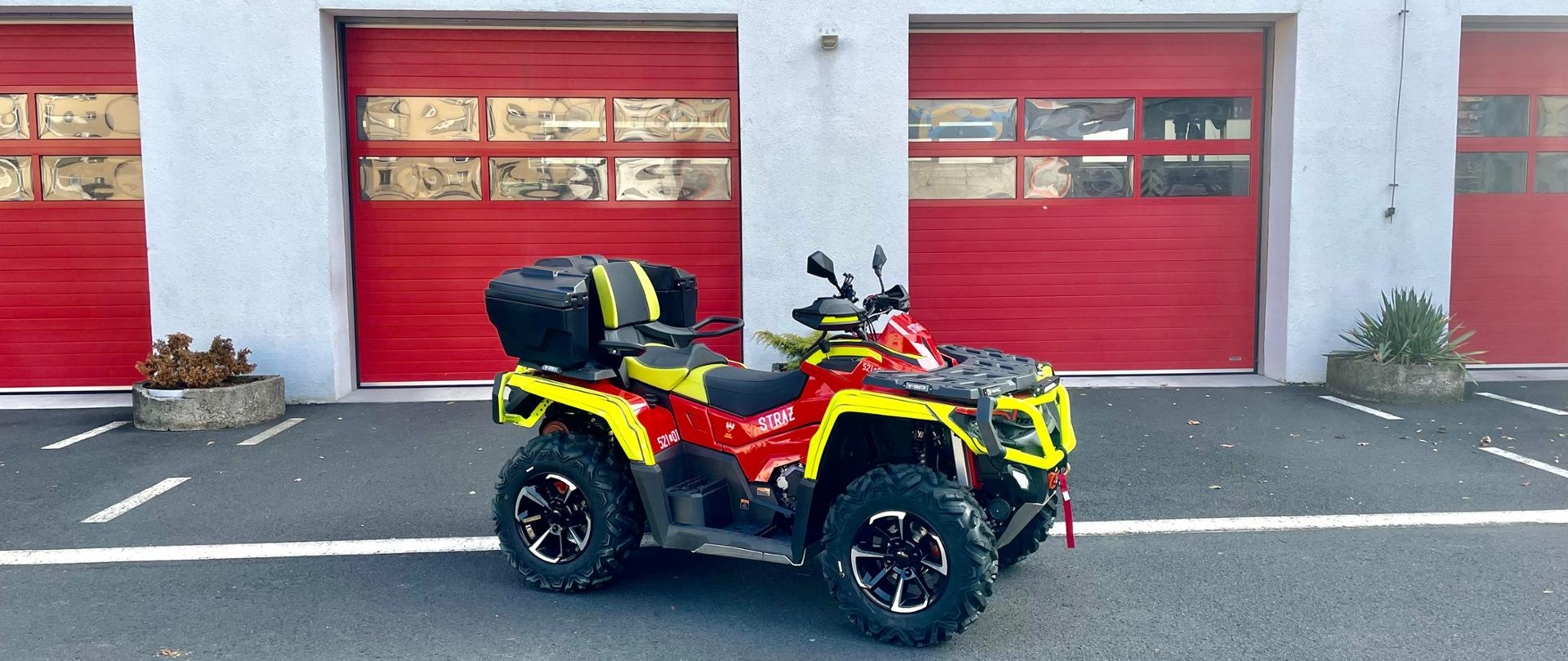 Nowy quad na wyposażeniu JRG w Obornikach