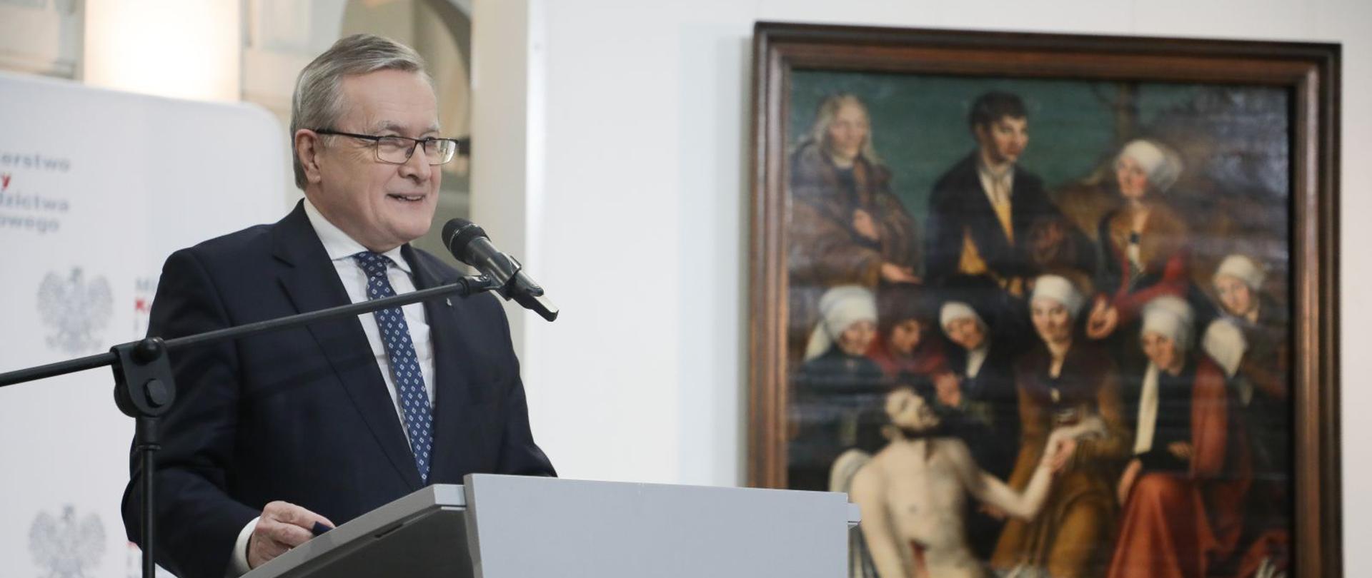 „Opłakiwanie Chrystusa” Cranacha starszego wróciło do Muzeum Narodowego we Wrocławiu , fot Danuta Matloch