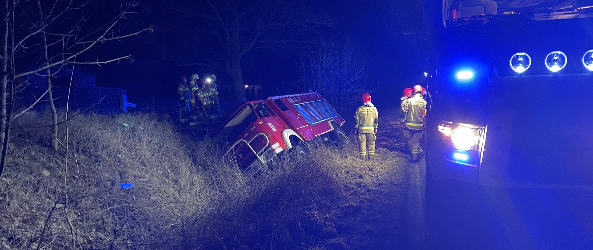 Pożar w miejscowości Biała