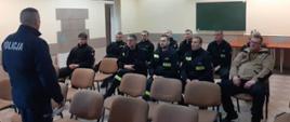 Szkolenie z zasad bezpiecznej jazdy pojazdami dla strażaków JRG Grajewo oraz kierowców OSP
