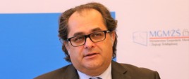 Minister Marek Gróbarczyk przemawia