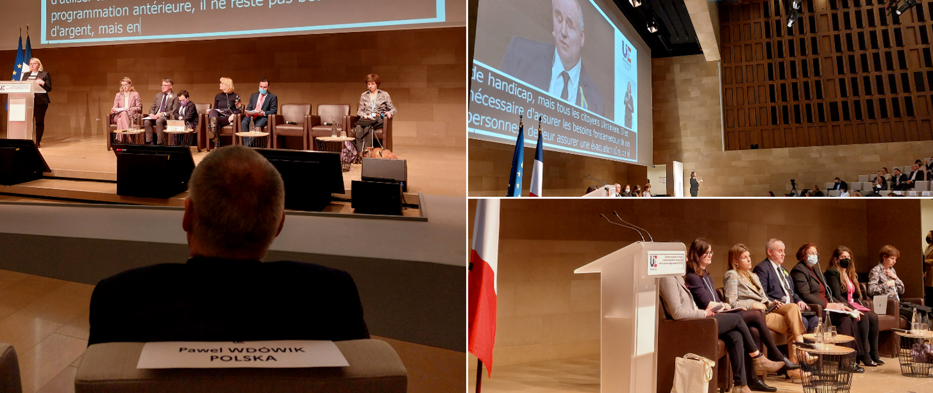 Wiceminister Paweł Wdówik podczas konferencji 