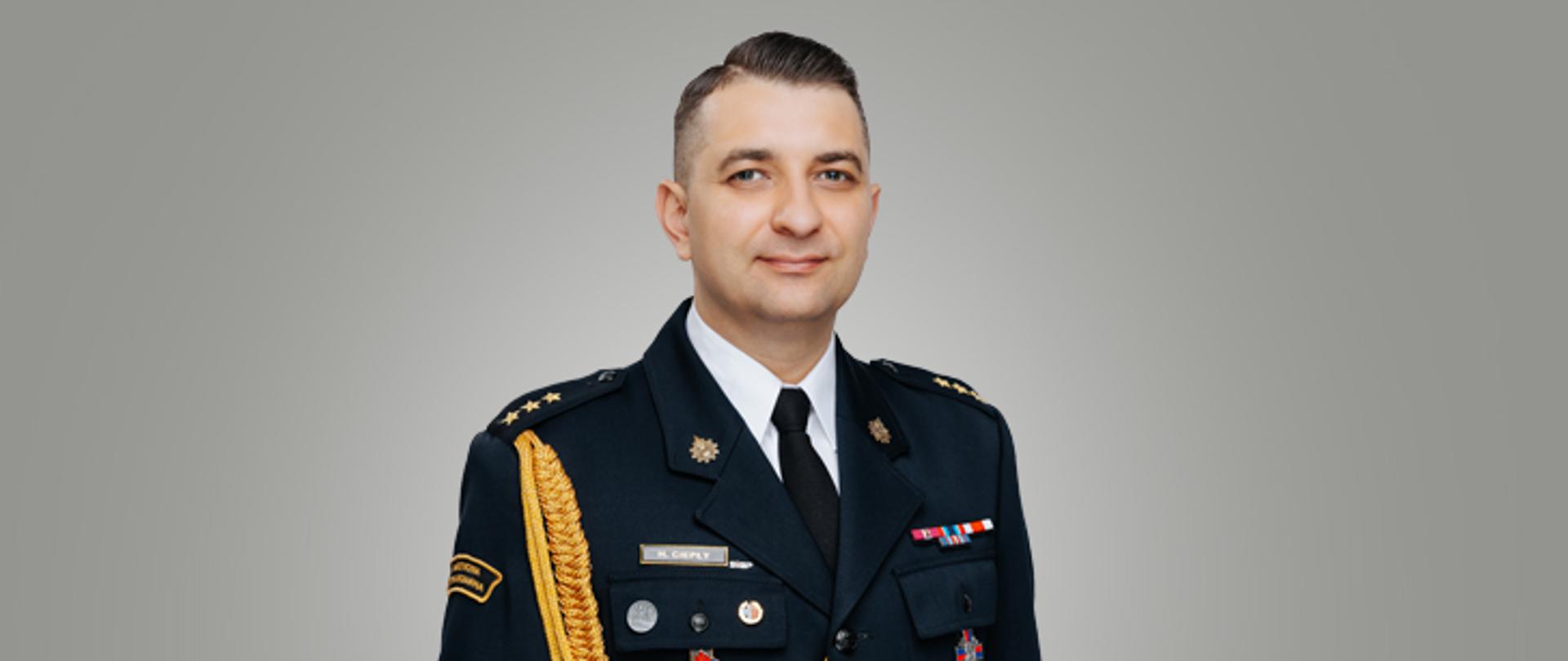 kpt_Hubert_Ciepły_Rzecznik_Prasowy_Małopolskiego_Komendanta_Wojewódzkiego_PSP