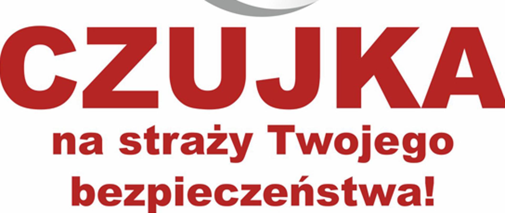 czujka na straży Twojego bezpieczeństwa logo