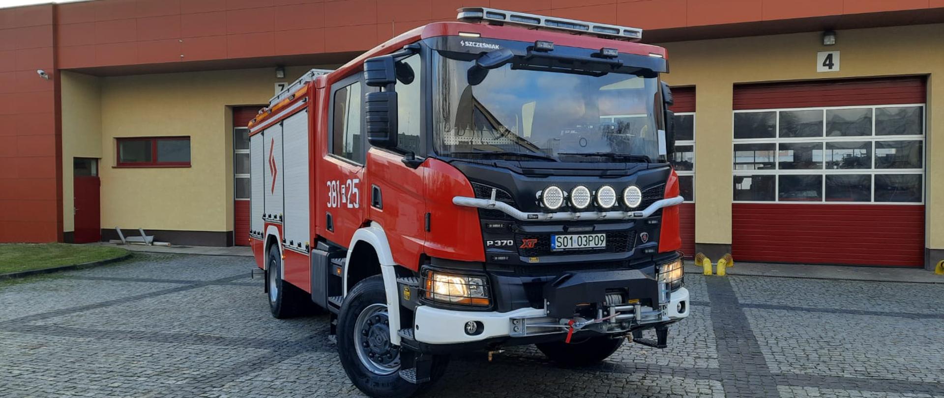 Samochód ratowniczo – gaśniczy GCBA 5/36 SCANIA P370 XT