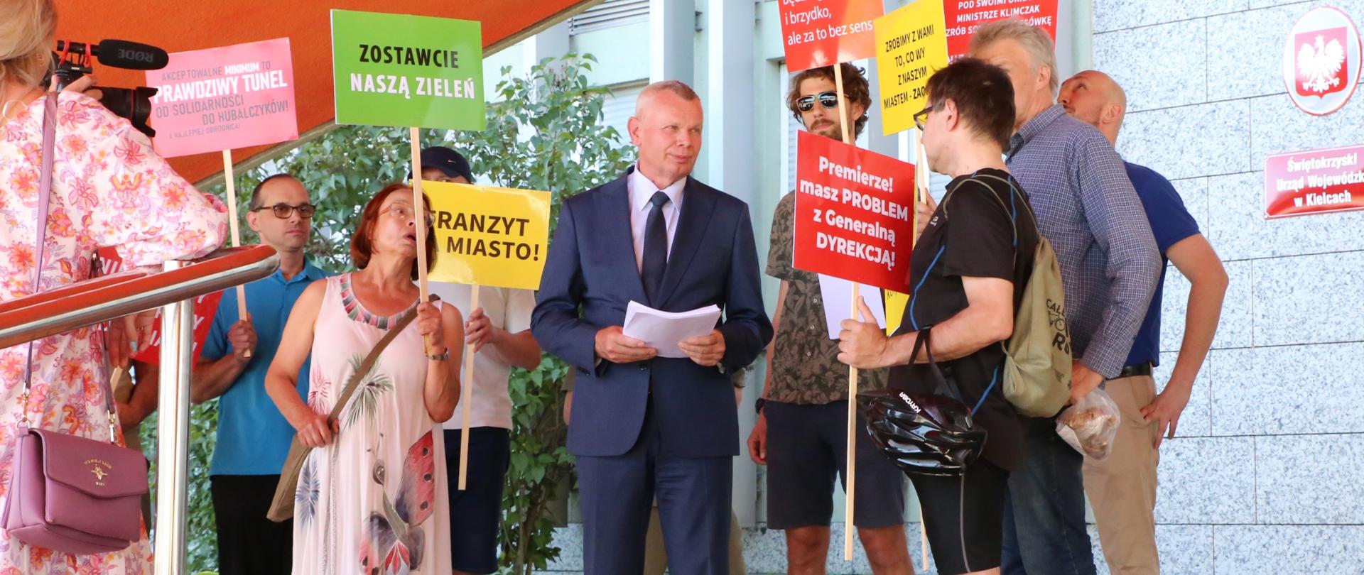 Protest mieszkańców