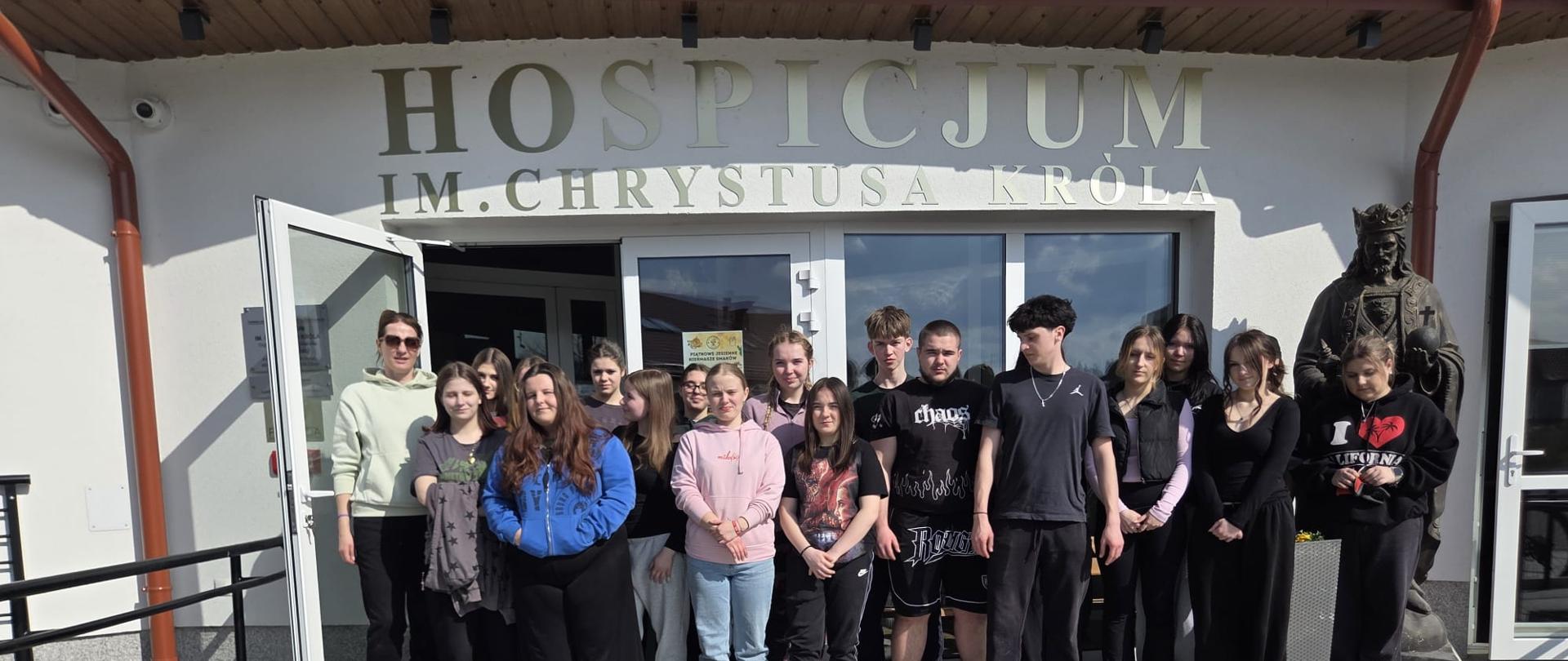 Wolontariusze w Hospicjum