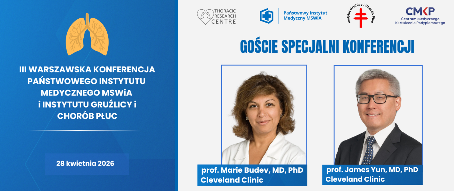 III Warszawska Konferencja PIM MSWiA i Instytutu Gruźlicy i Chorób Płuc