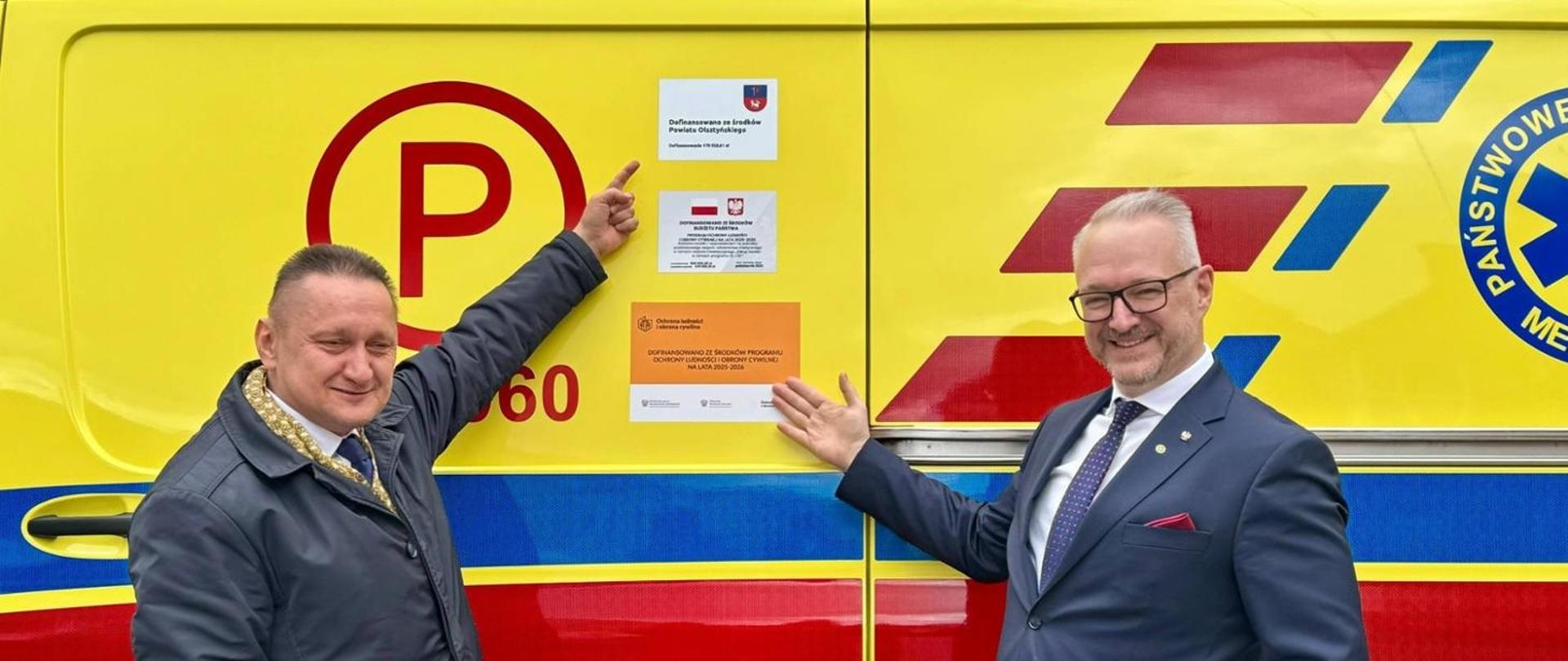 Wojewoda przekazał sprzęt dla Starostwa Powiatowego w Olsztynie z POLIOC