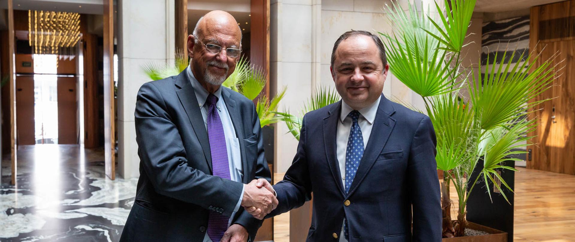 Deputy Minister Konrad Szymański holds talks with Sweden’s Minister for EU Affairs 