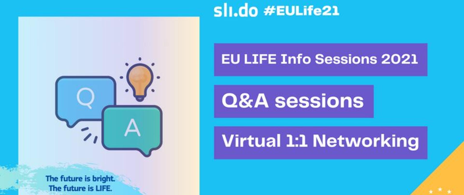 LIFE info sessions 2021