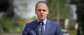 Wiceminister infrastruktury Rafał Weber