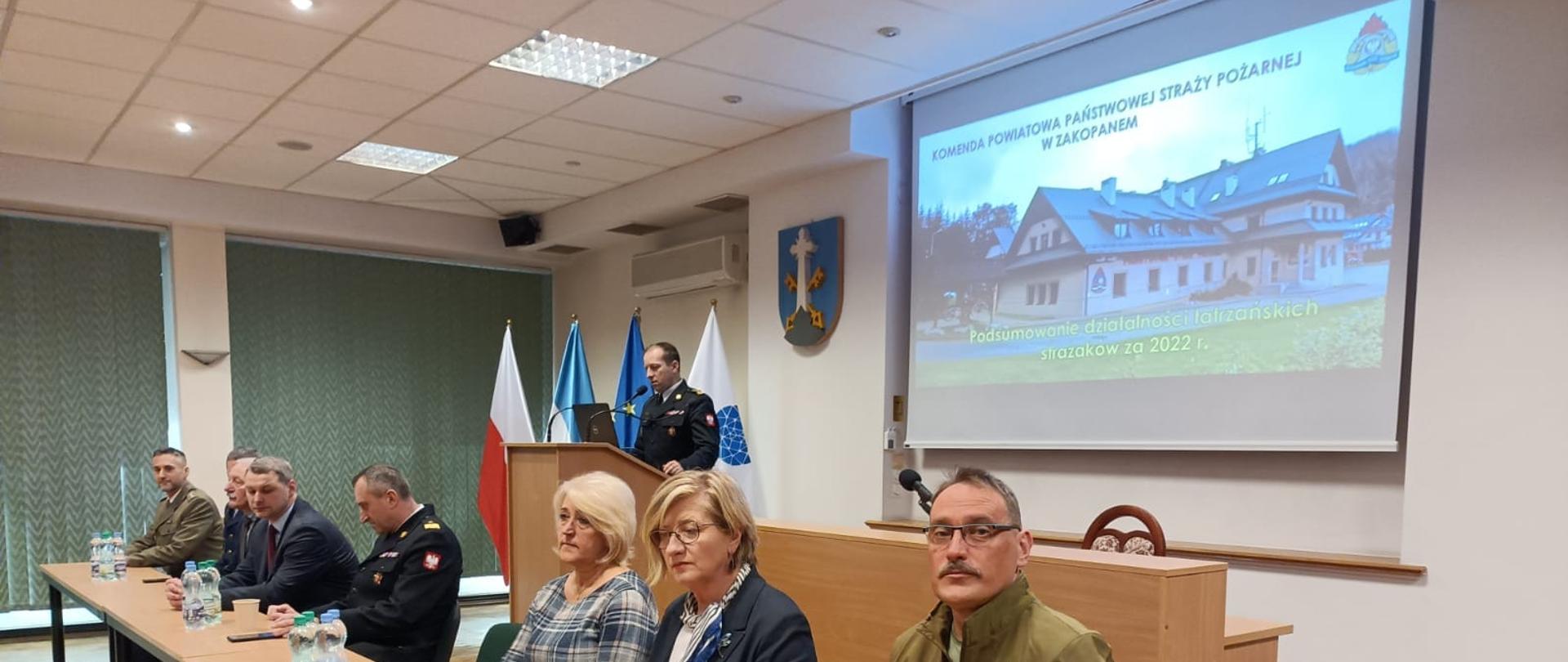 Podsumowanie działalności tatrzańskich strażaków- Narada podsumowująca 2022 r.