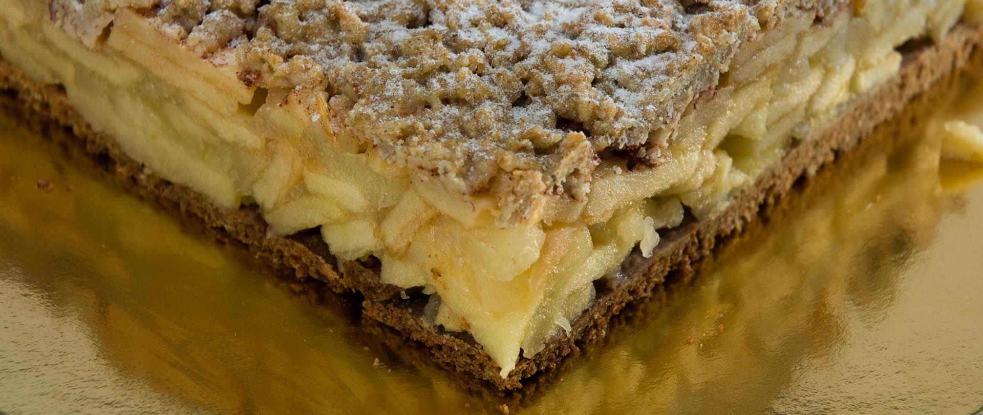 Szarlotka razowa z Lublina