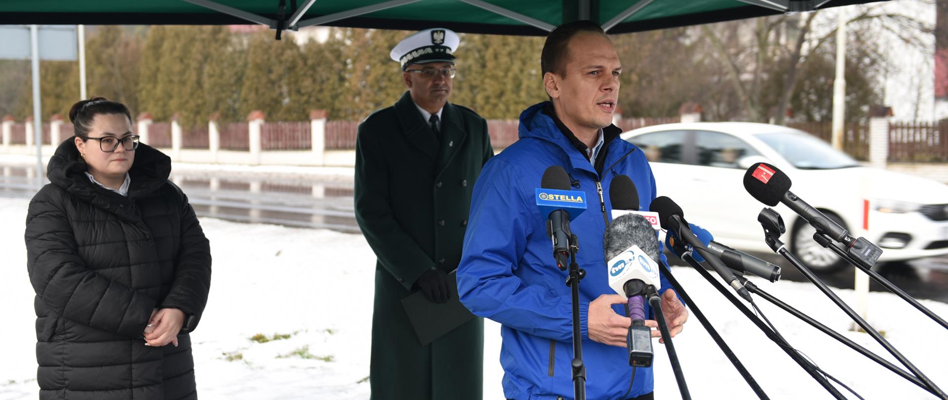 Bezpieczniej koło Stalowej Woli dzięki odcinkowemu pomiarowi prędkości