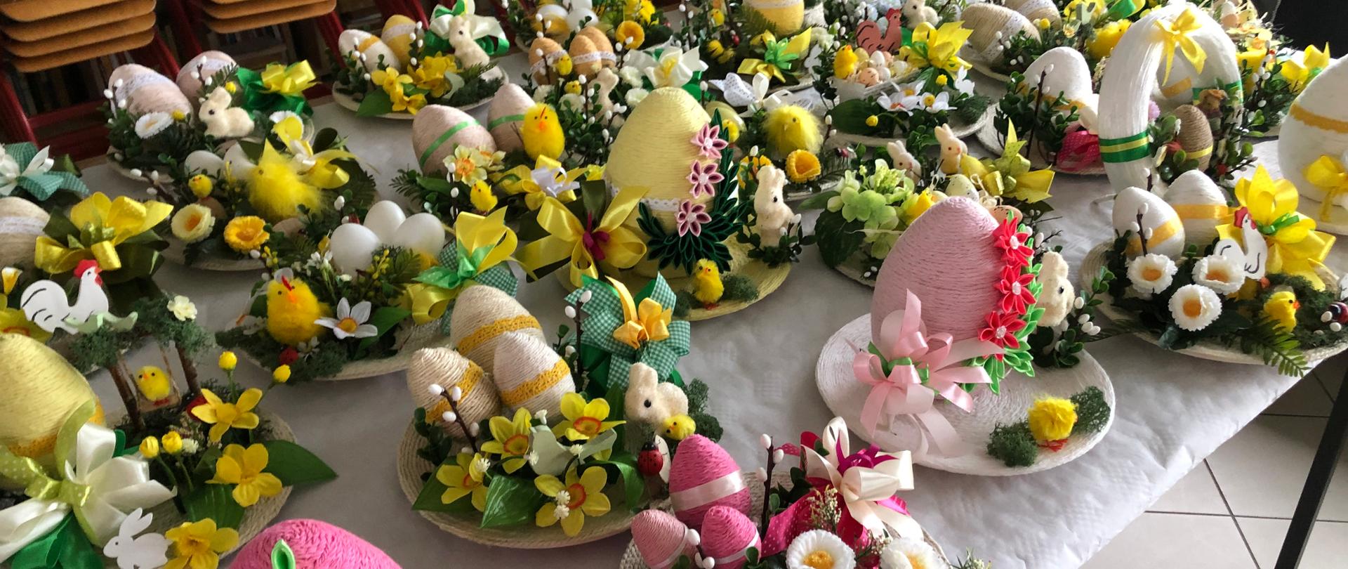 Spotkanie wielkanocne w Klubie Seniora+ w Gumowie w gminie Ciechanów