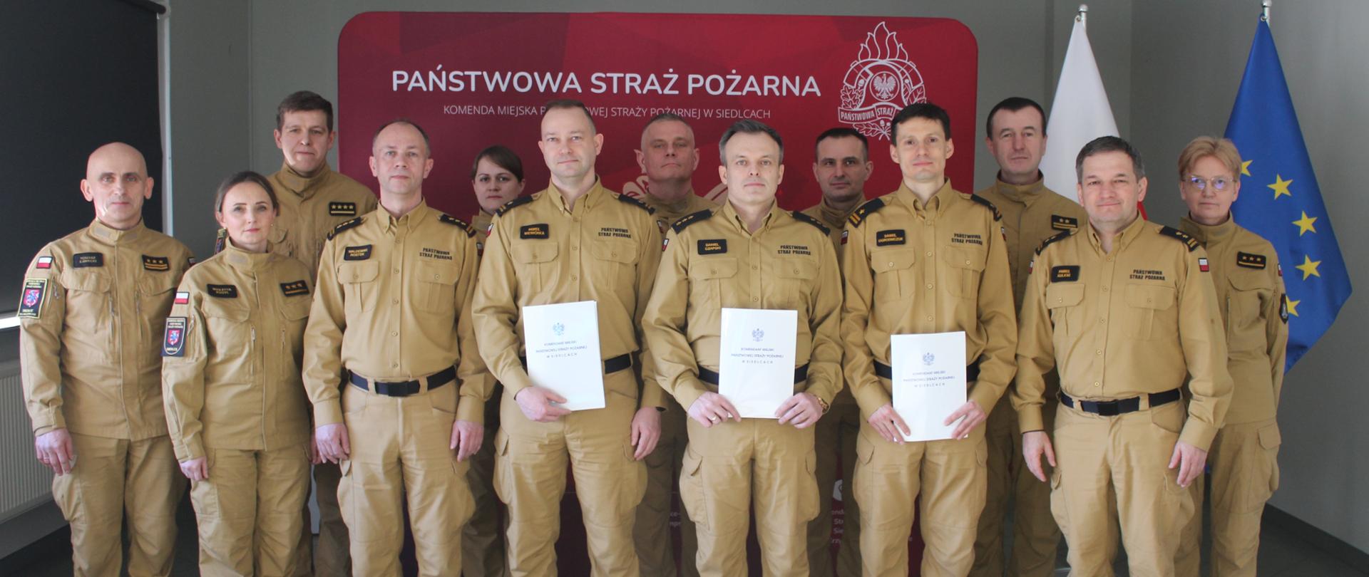 Wręczenie aktów mianowania na wyższe stanowiska służbowe 