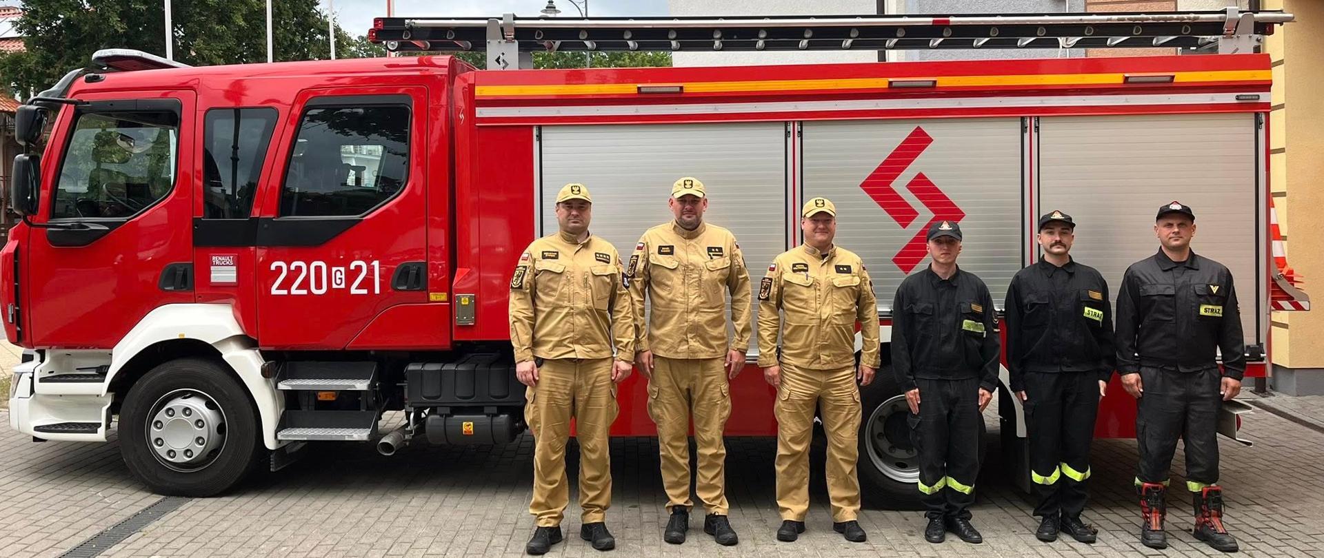 Wizytacja posterunku w Krynicy Morskiej