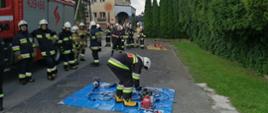 Egzamin końcowy szkolenia podstawowego strażaków ratowników OSP