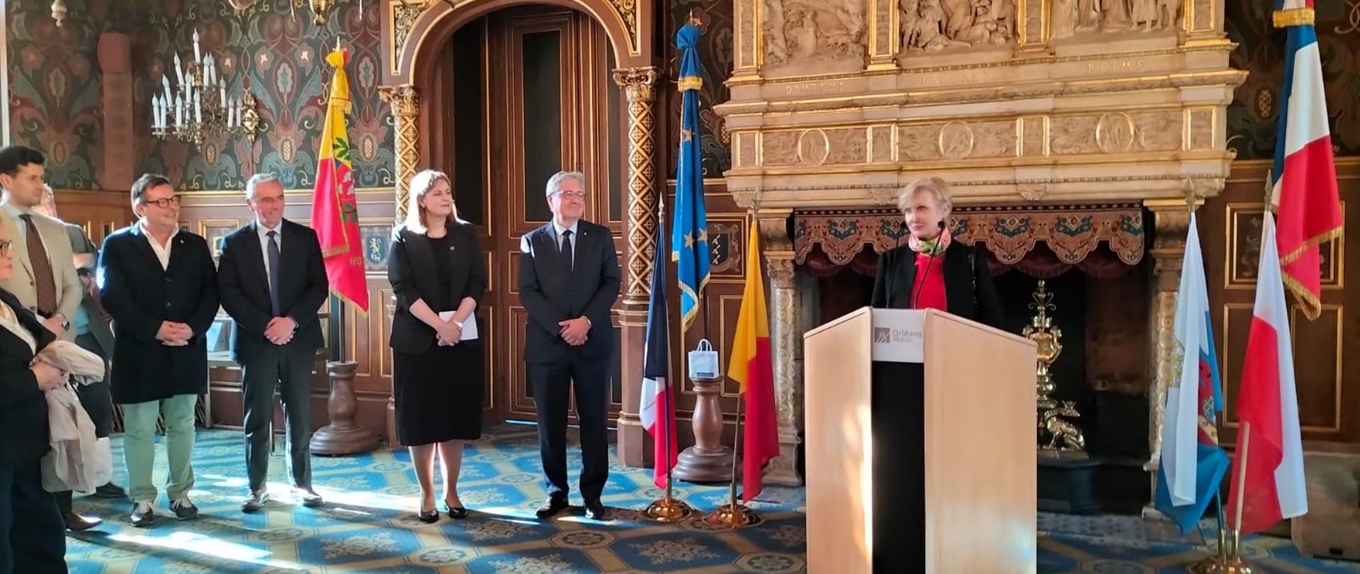 Célébration officielle de la Journée de l’amitié franco-polonaise à Orléans 