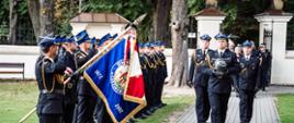 Pożegnanie ś.p. st. kpt. Janusza Zmyślonego w Klasztorze OO. Bernardynów w Alwerni