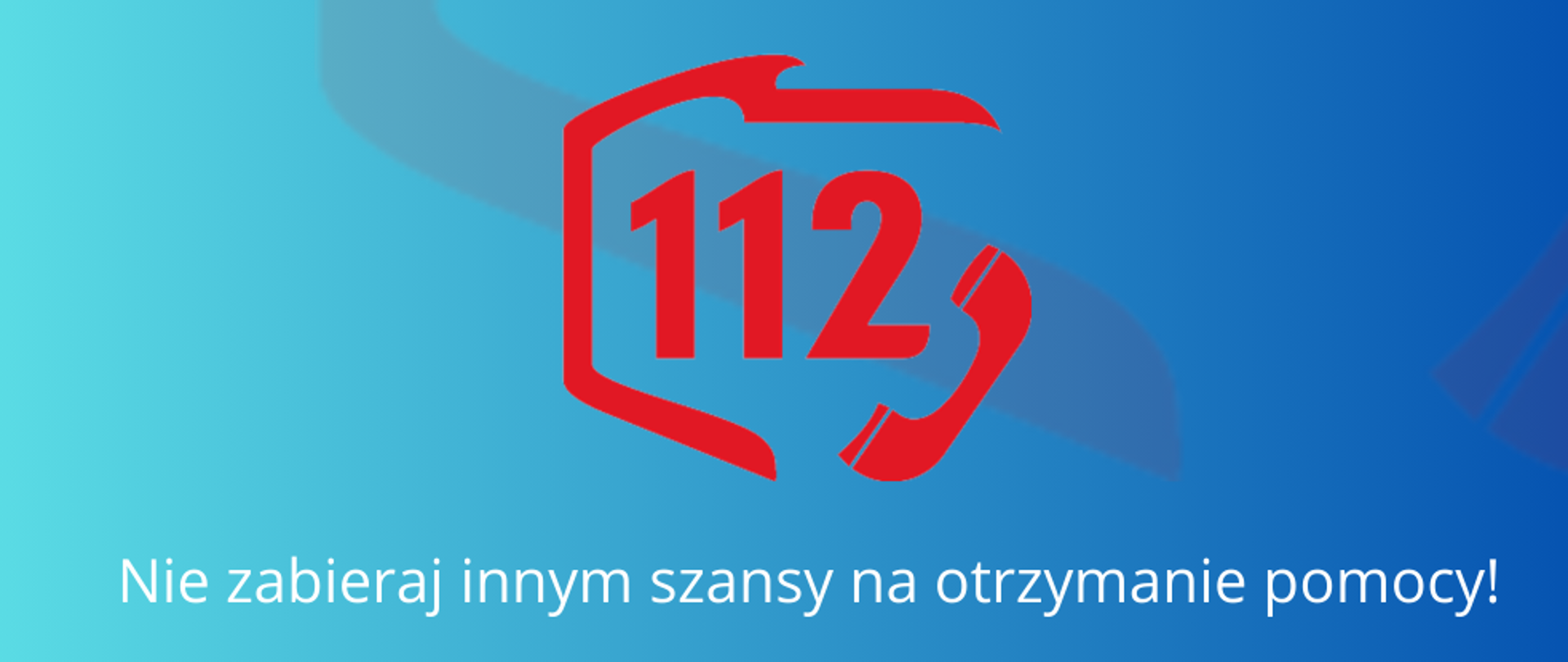 Numer alarmowy to nie żarty